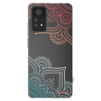 Picasee silikonový průhledný obal pro Xiaomi Redmi Note 11 Pro 5G - Květinový vzor