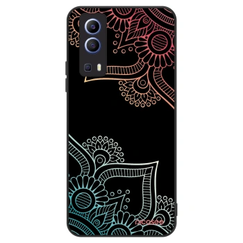 Obal pro Vivo Y52 5G - Květinový vzor