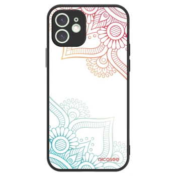 Picasee ULTIMATE CASE MagSafe pro Apple iPhone 12 - Květinový vzor
