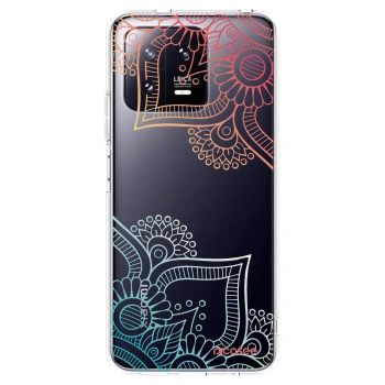 Picasee silikonový průhledný obal pro Xiaomi 13 Pro - Květinový vzor