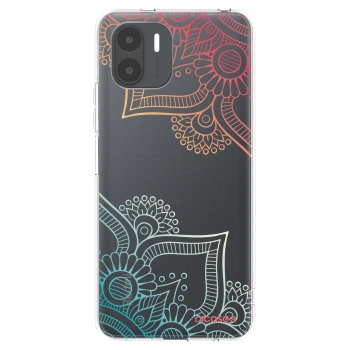 Picasee silikonový průhledný obal pro Xiaomi Redmi A2 - Květinový vzor