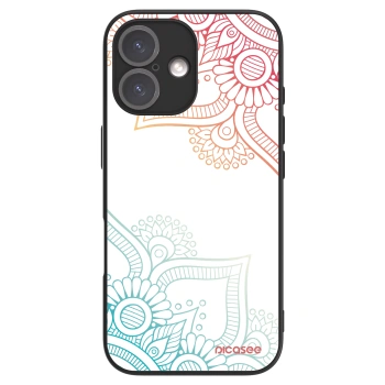 Picasee ULTIMATE CASE MagSafe pro Apple iPhone 16 - Květinový vzor
