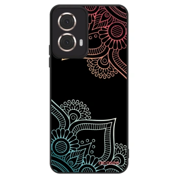 Obal pro Motorola Moto G85 - Květinový vzor