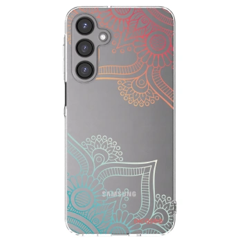Picasee silikonový průhledný obal pro Samsung Galaxy A16 5G - Květinový vzor