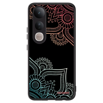 Obal pro Vivo V50 Lite 5G - Květinový vzor