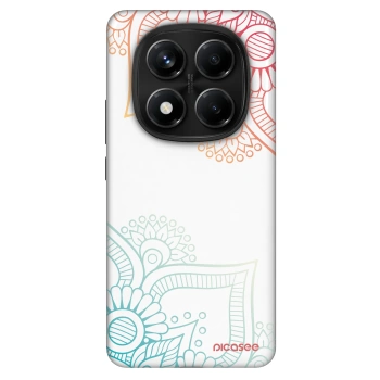 Obal pro Xiaomi Redmi Note 14 Pro 5G - Květinový vzor