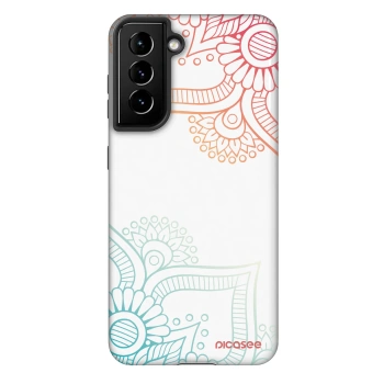 Obal pro Samsung Galaxy S21 5G G991B - Květinový vzor