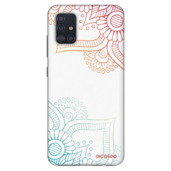 Obal pro Samsung Galaxy A51 A515F - Květinový vzor