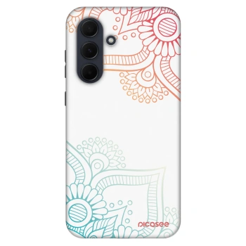 Obal pro Samsung Galaxy A35 5G A356B - Květinový vzor