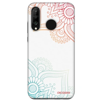 Obal pro Huawei P30 Lite - Květinový vzor