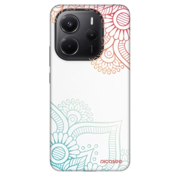 Obal pro Xiaomi Redmi Note 14 4G - Květinový vzor