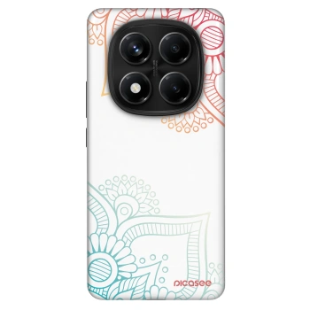 Obal pro Xiaomi Redmi Note 14 Pro 4G - Květinový vzor