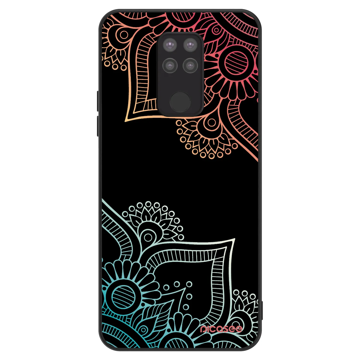 Picasee ULTIMATE CASE pro Xiaomi Redmi Note 9 - Květinový vzor