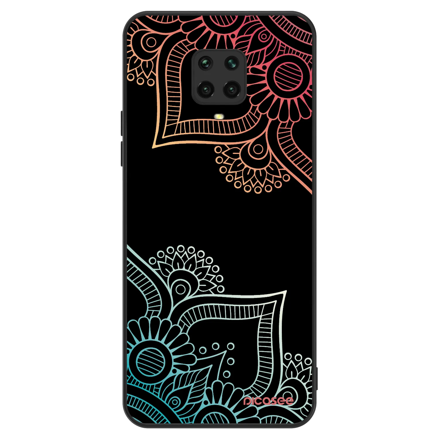 Picasee ULTIMATE CASE pro Xiaomi Redmi Note 9 Pro - Květinový vzor