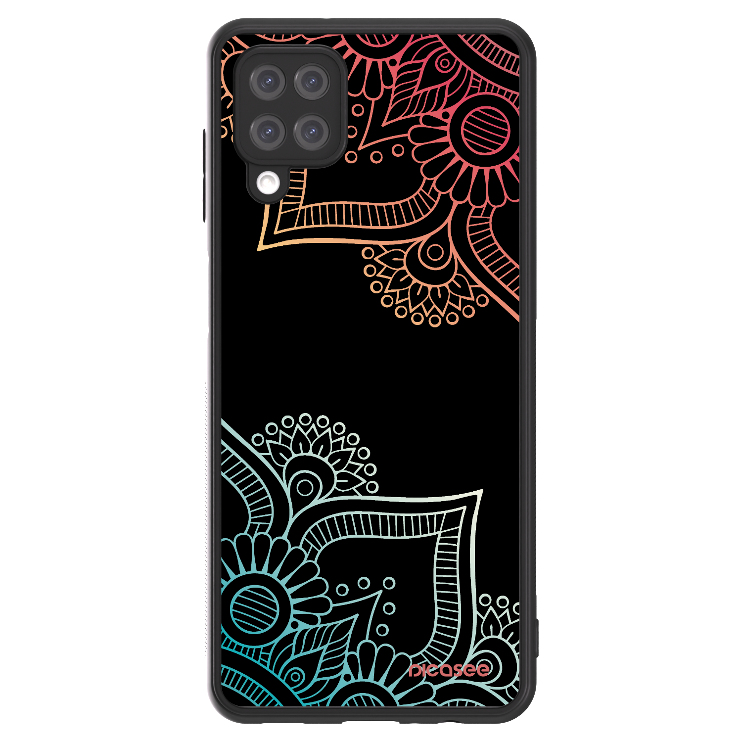 Picasee ULTIMATE CASE pro Samsung Galaxy A12 A125F - Květinový vzor