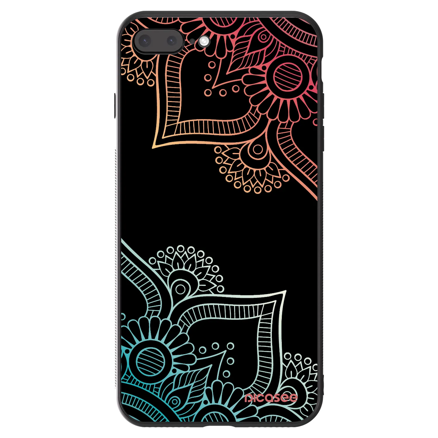 Picasee ULTIMATE CASE pro Apple iPhone 7 Plus - Květinový vzor