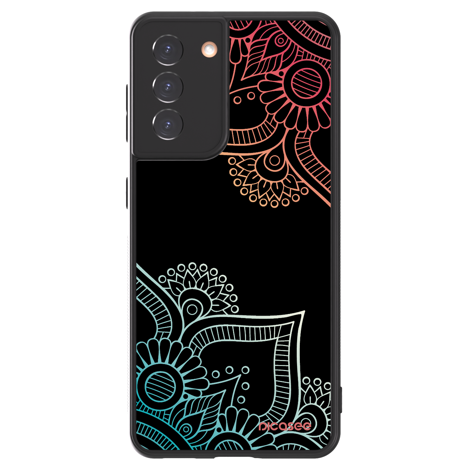 Picasee ULTIMATE CASE pro Samsung Galaxy S21 5G G991B - Květinový vzor