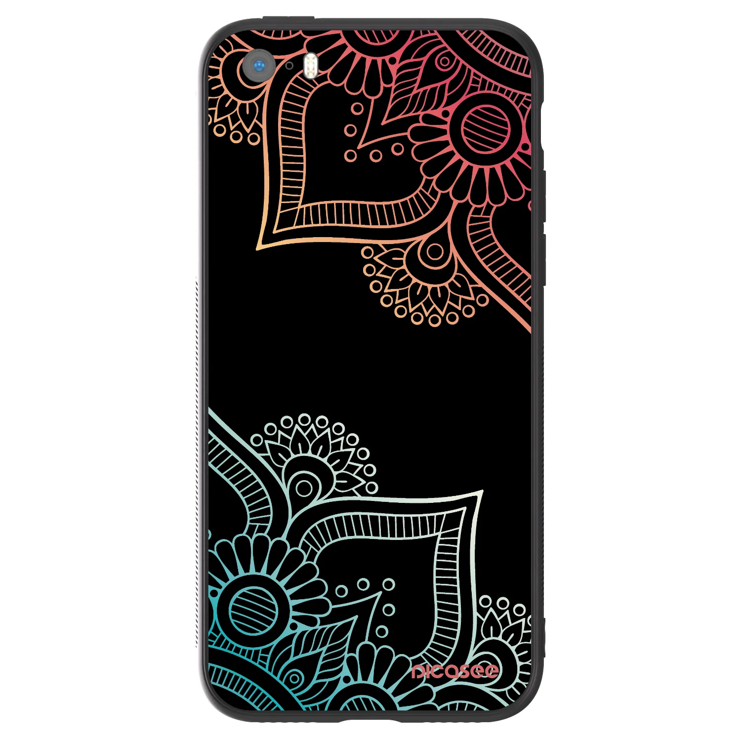 Picasee ULTIMATE CASE pro Apple iPhone 5/5S/SE - Květinový vzor