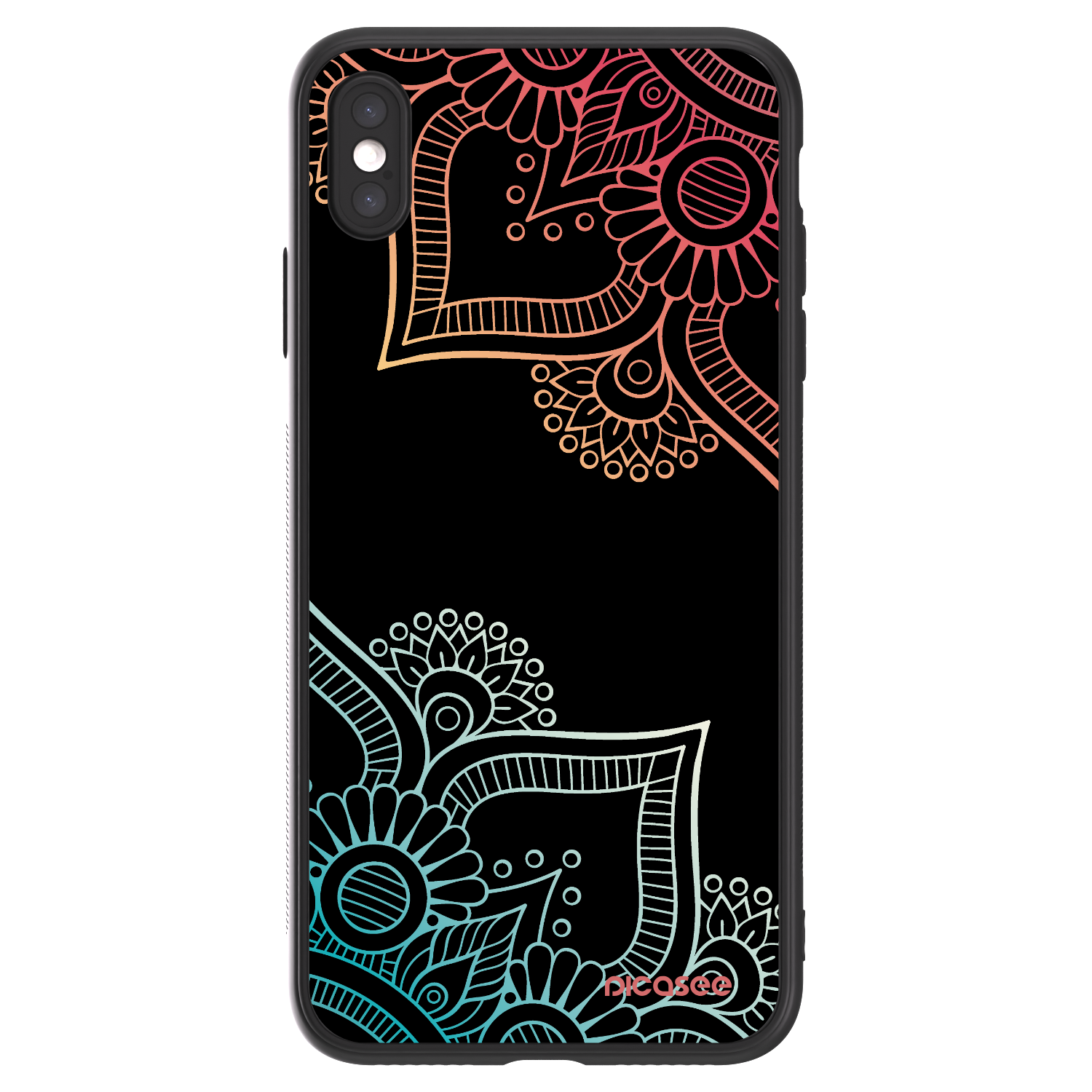 Picasee ULTIMATE CASE pro Apple iPhone XS Max - Květinový vzor
