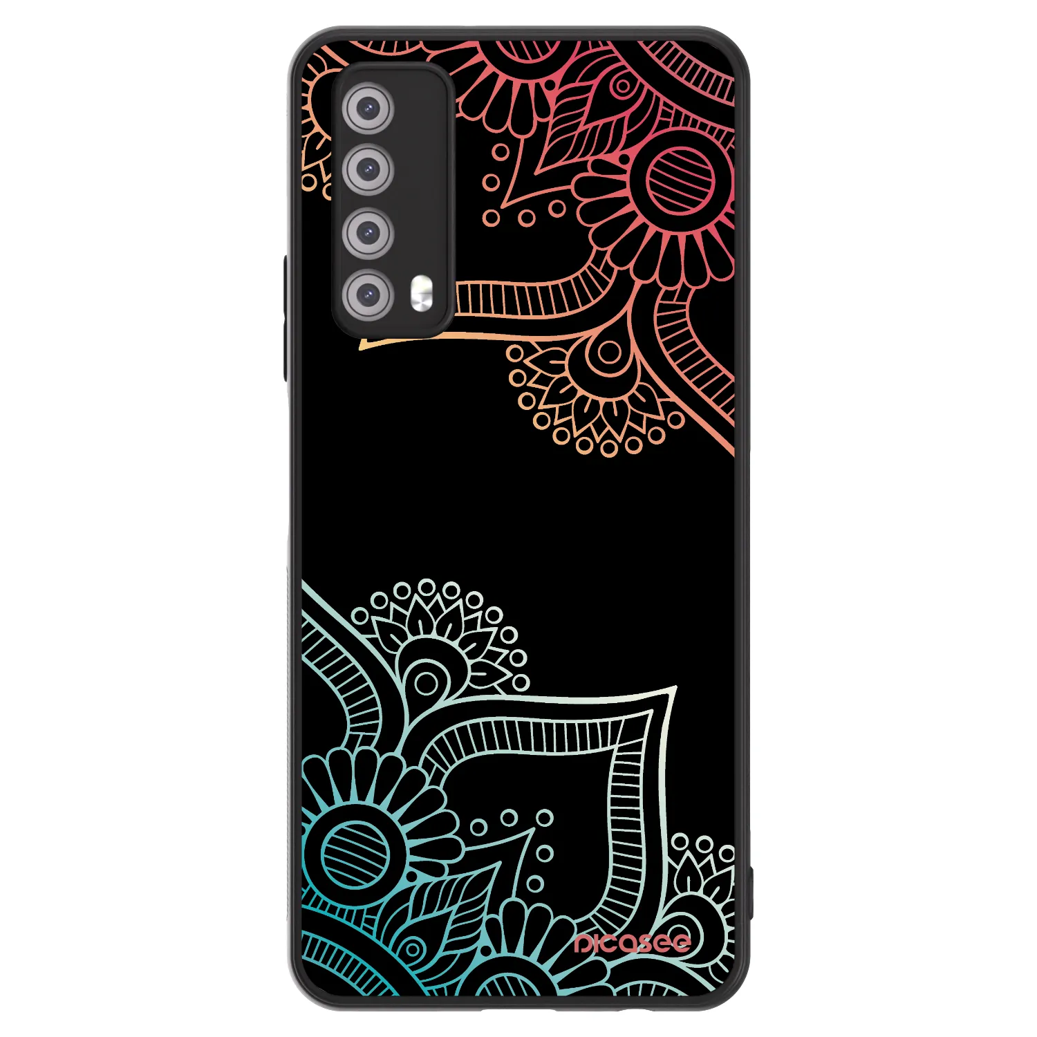Picasee ULTIMATE CASE pro Huawei P Smart 2021 - Květinový vzor