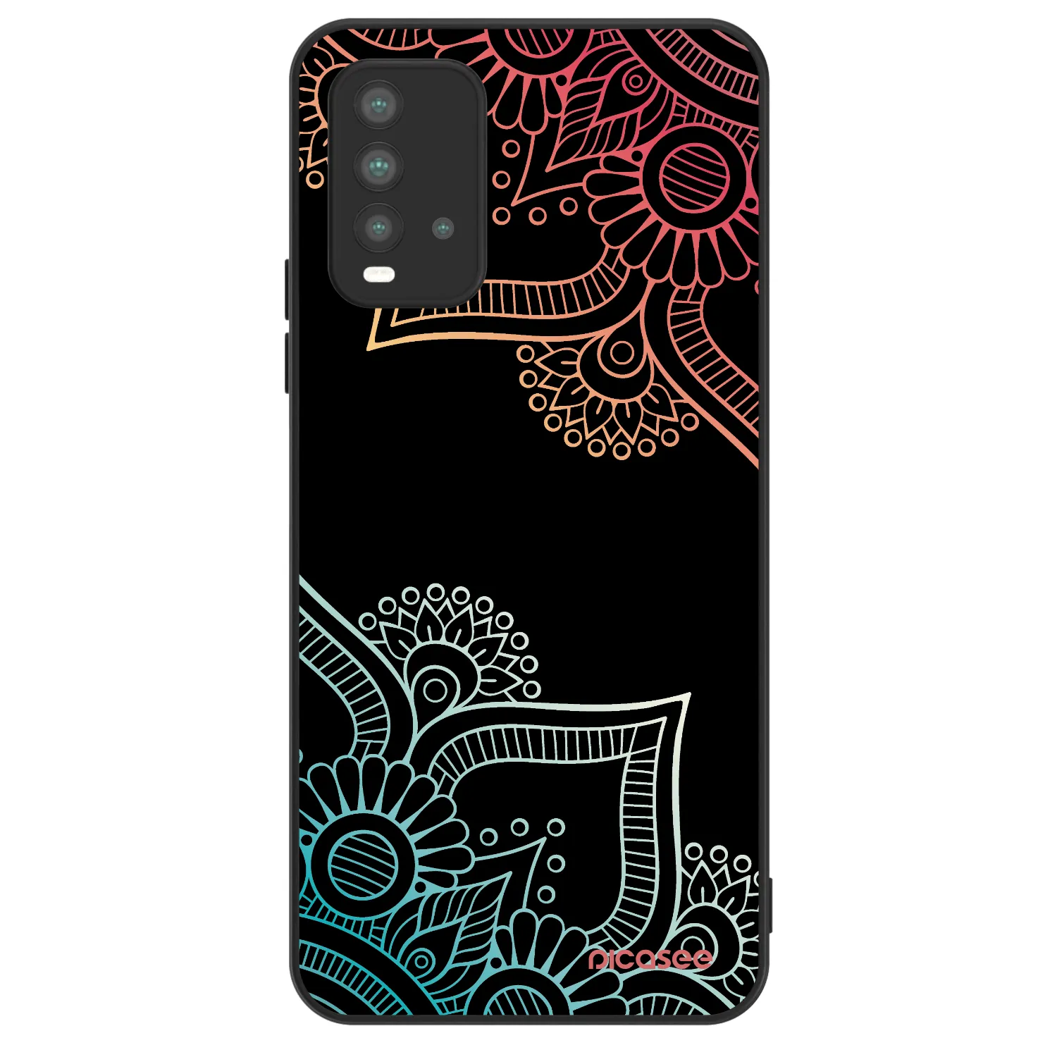 Picasee ULTIMATE CASE pro Xiaomi Redmi 9T - Květinový vzor