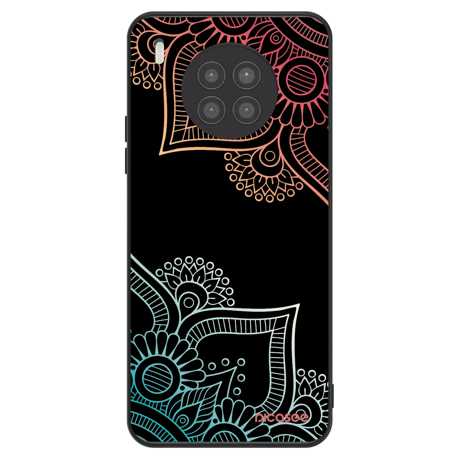 Picasee ULTIMATE CASE pro Huawei Nova 8i - Květinový vzor
