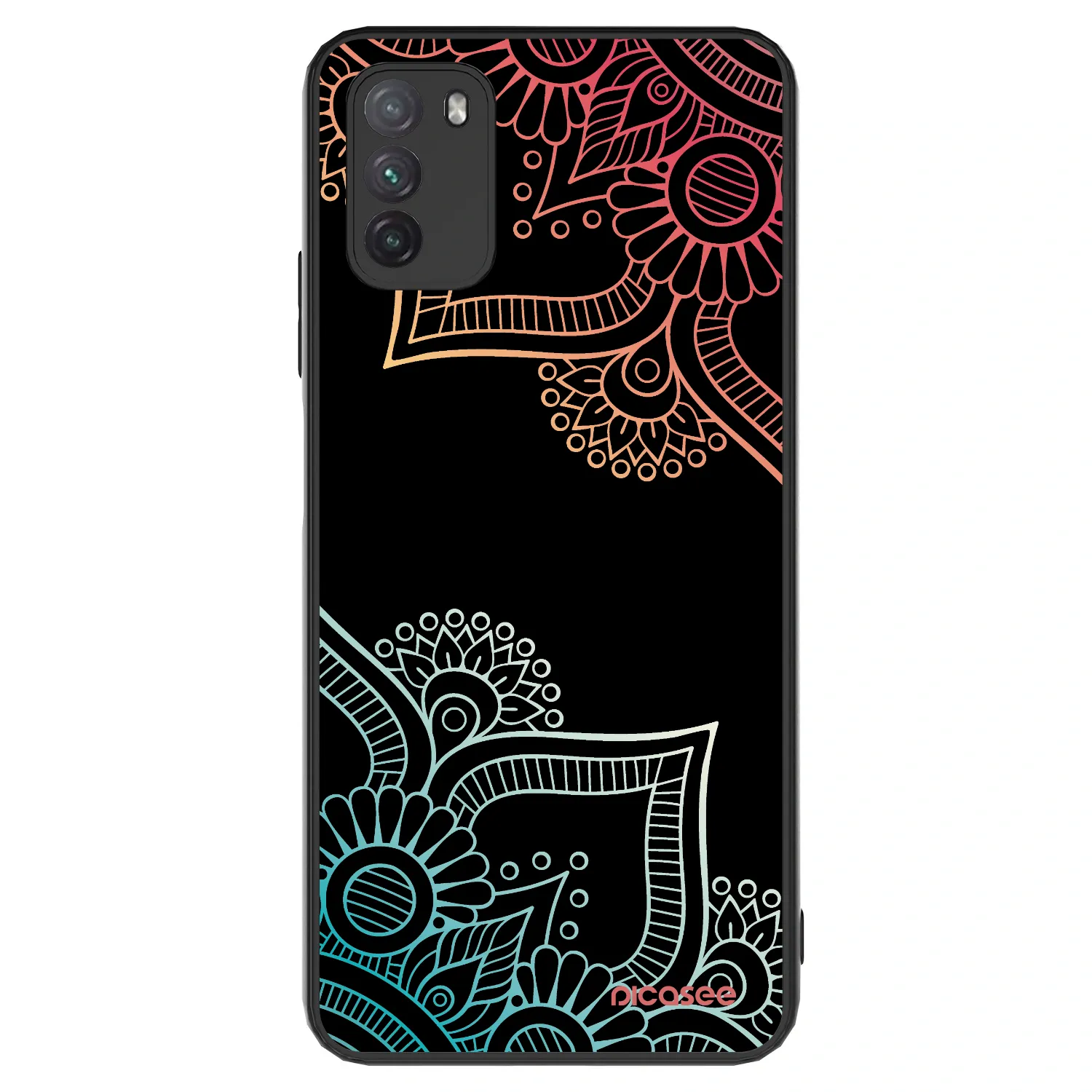 Picasee ULTIMATE CASE pro Xiaomi Poco M3 - Květinový vzor