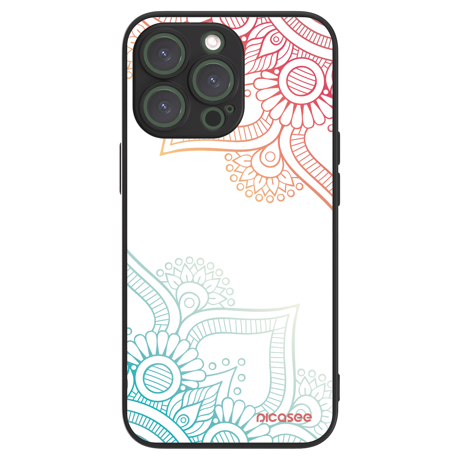 Picasee ULTIMATE CASE MagSafe pro Apple iPhone 13 Pro - Květinový vzor