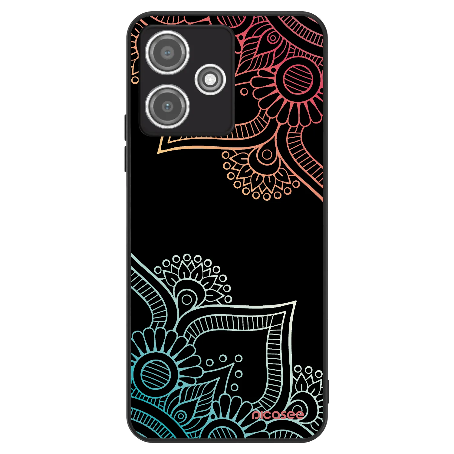 Picasee ULTIMATE CASE pro Xiaomi Redmi 12 5G - Květinový vzor