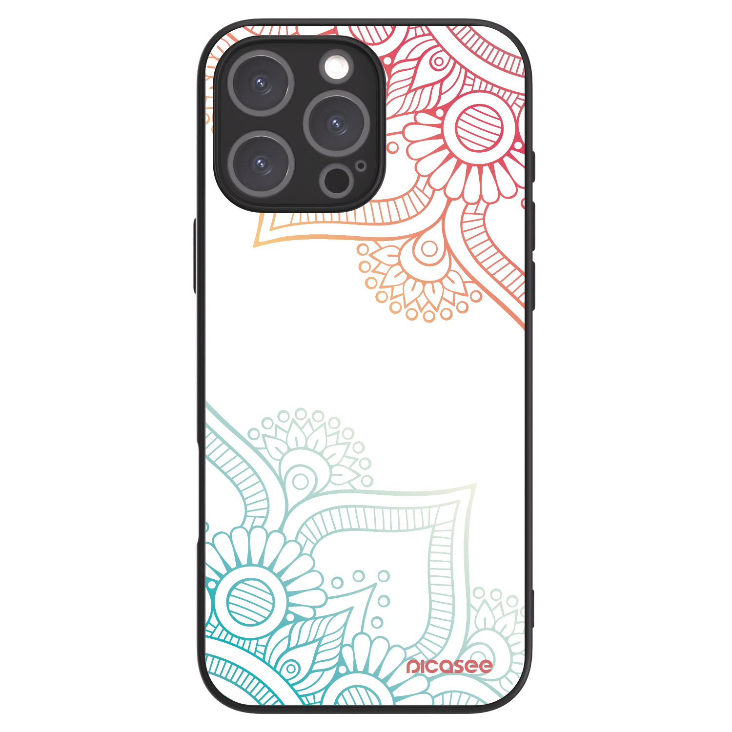 Picasee ULTIMATE CASE MagSafe pro Apple iPhone 16 Pro Max - Květinový vzor