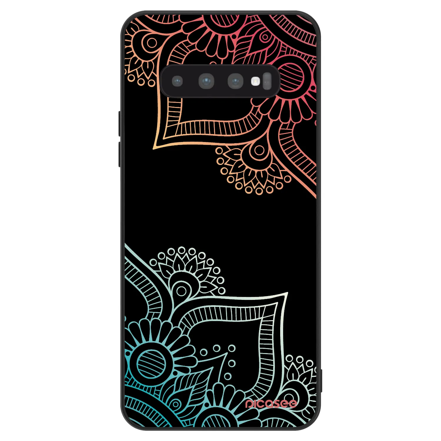 Picasee ULTIMATE CASE pro Samsung Galaxy S10 Plus G975 - Květinový vzor
