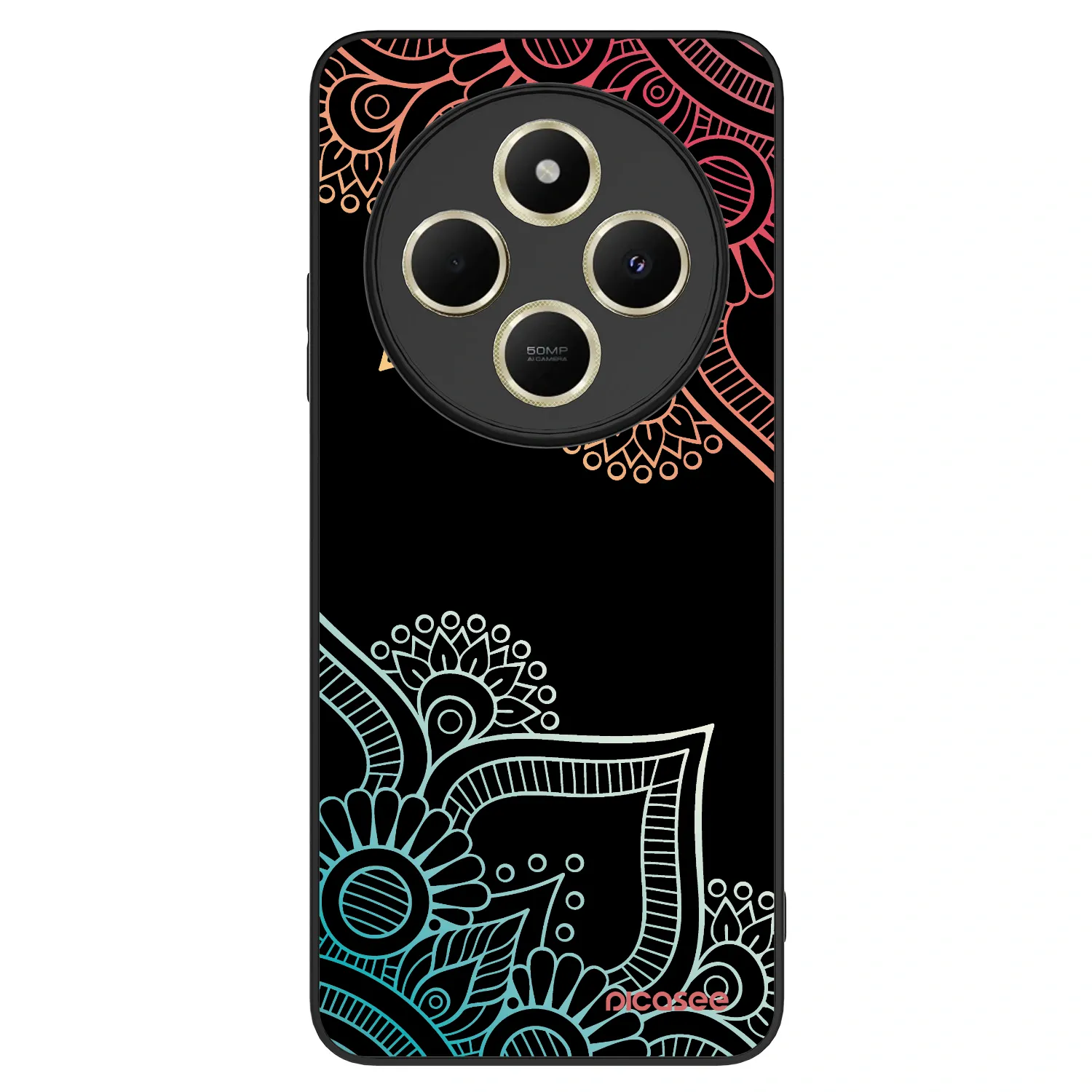 Picasee ULTIMATE CASE pro Xiaomi Redmi 14C - Květinový vzor