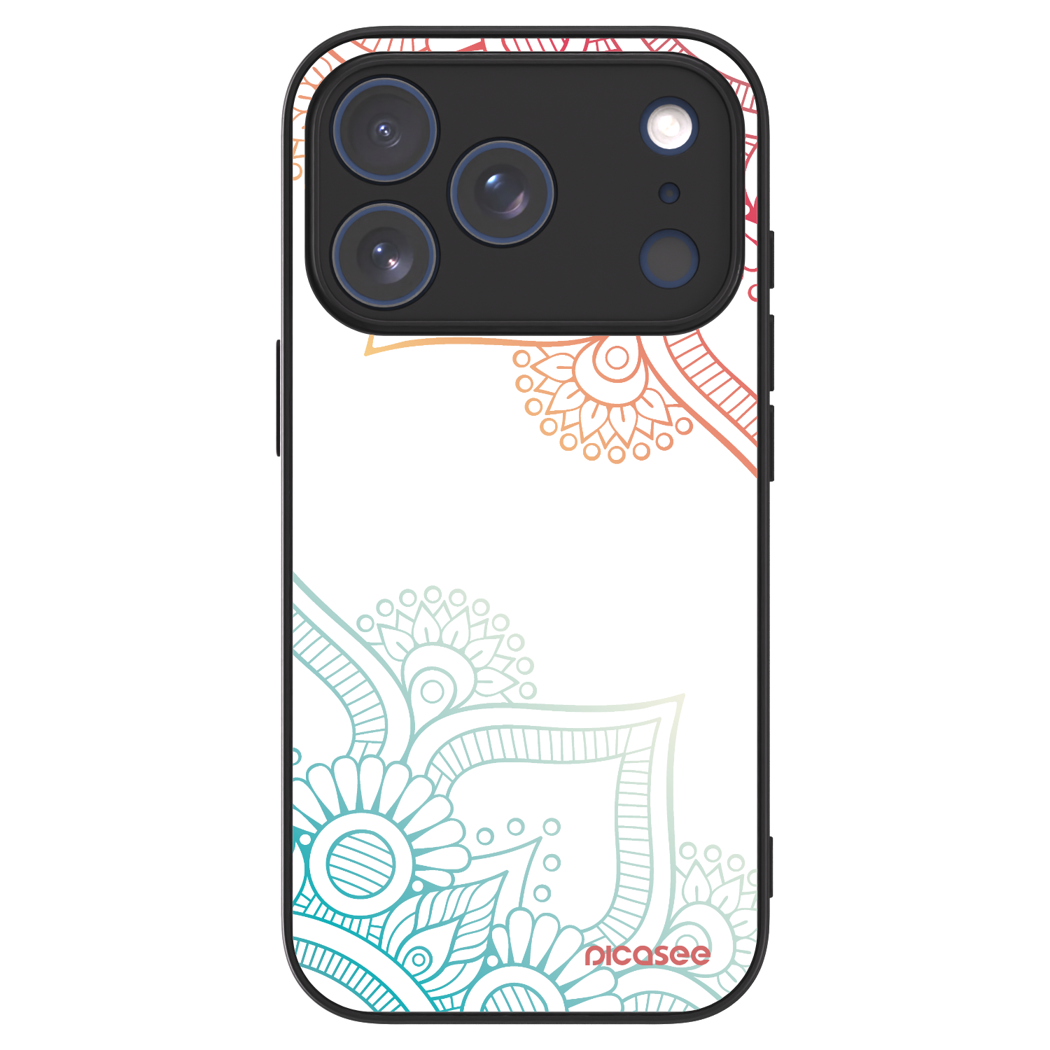 Picasee ULTIMATE CASE MagSafe pro Apple iPhone 17 Pro - Květinový vzor