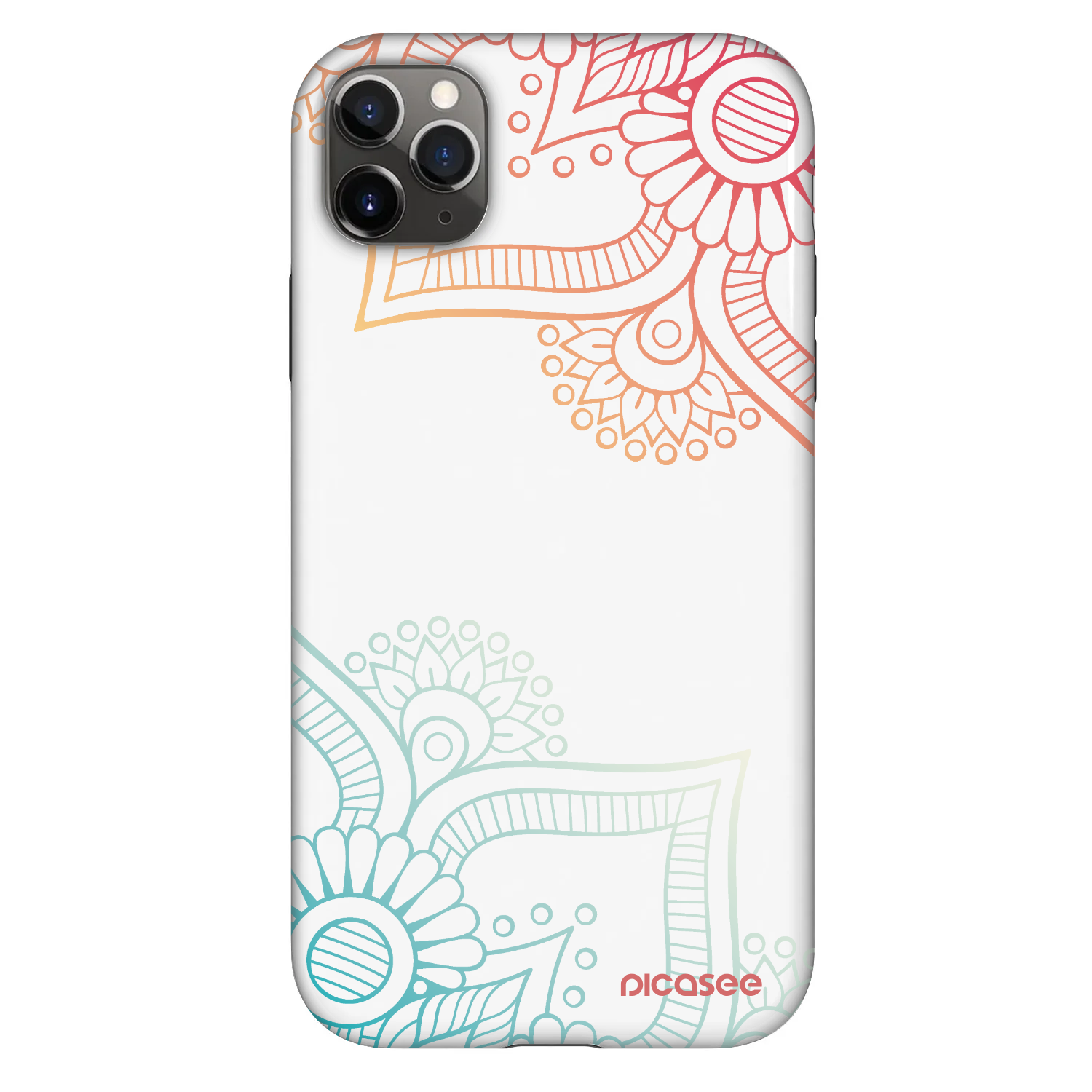 Picasee Fashion Case pro Apple iPhone 11 Pro Max - Květinový vzor