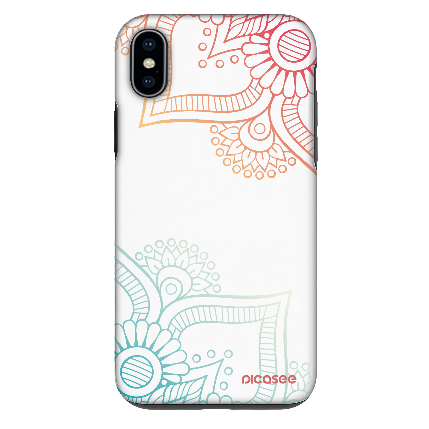 Picasee Fashion Case pro Apple iPhone XS Max - Květinový vzor