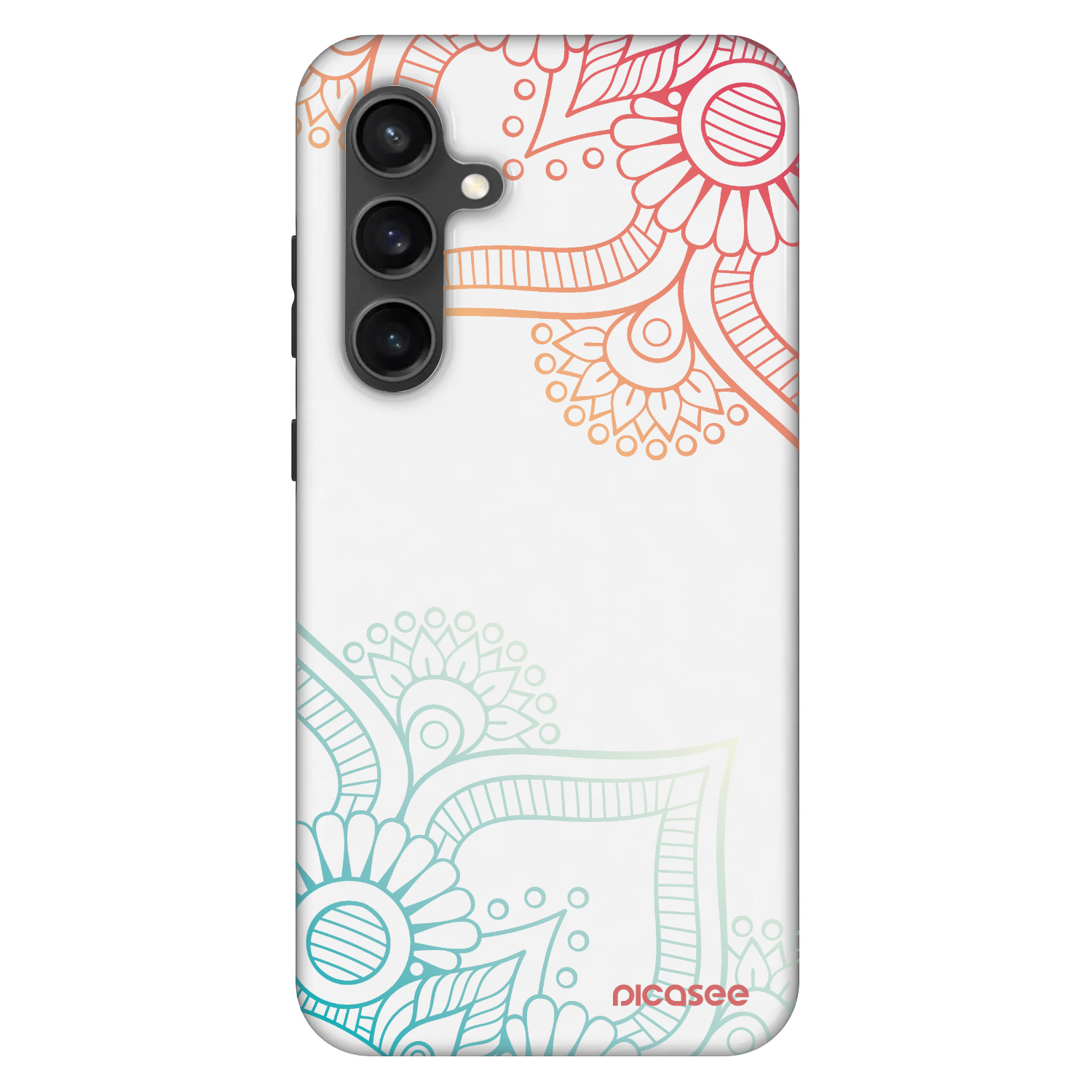 Picasee Fashion Case pro Samsung Galaxy S24 FE S721B - Květinový vzor