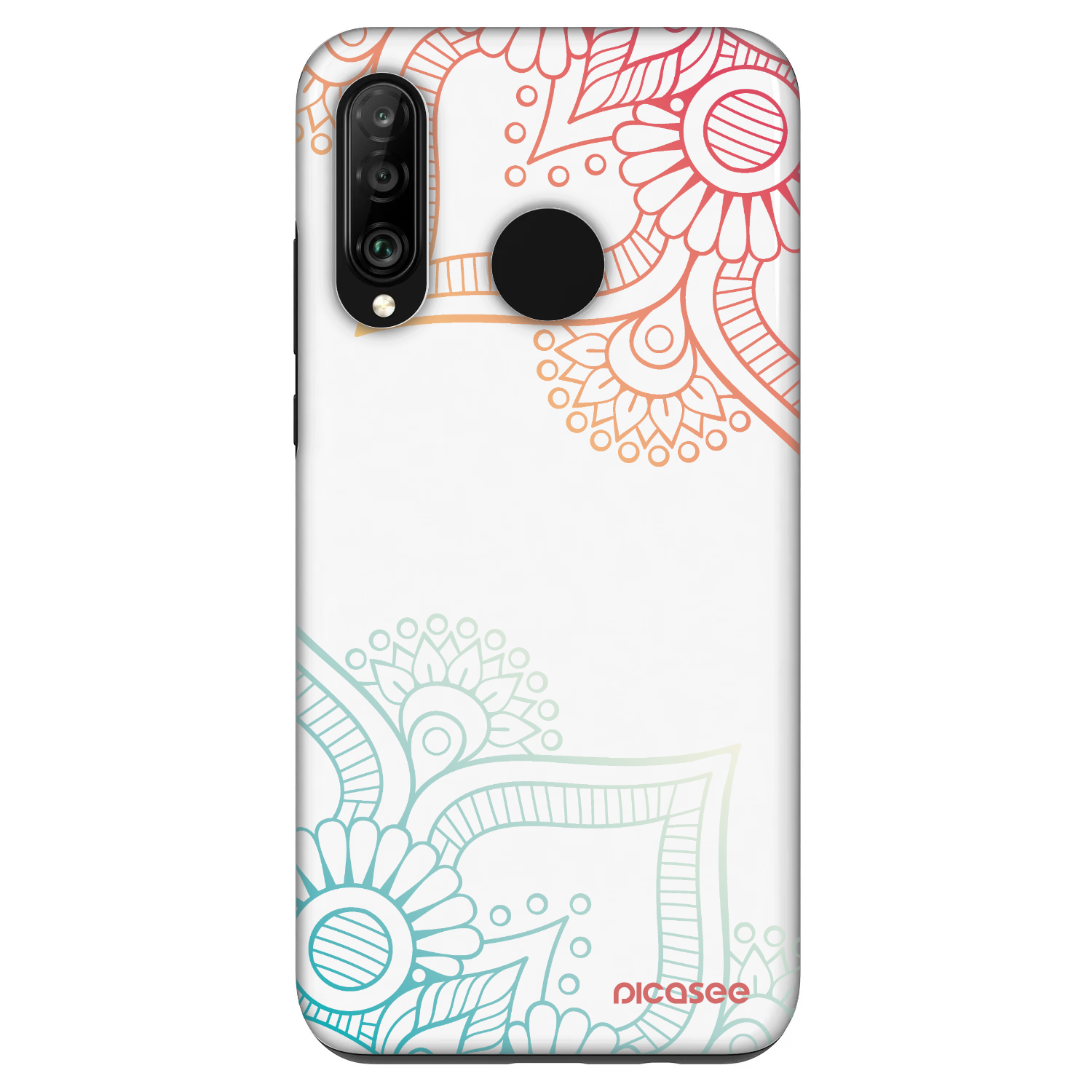 Picasee Fashion Case pro Huawei P30 Lite - Květinový vzor