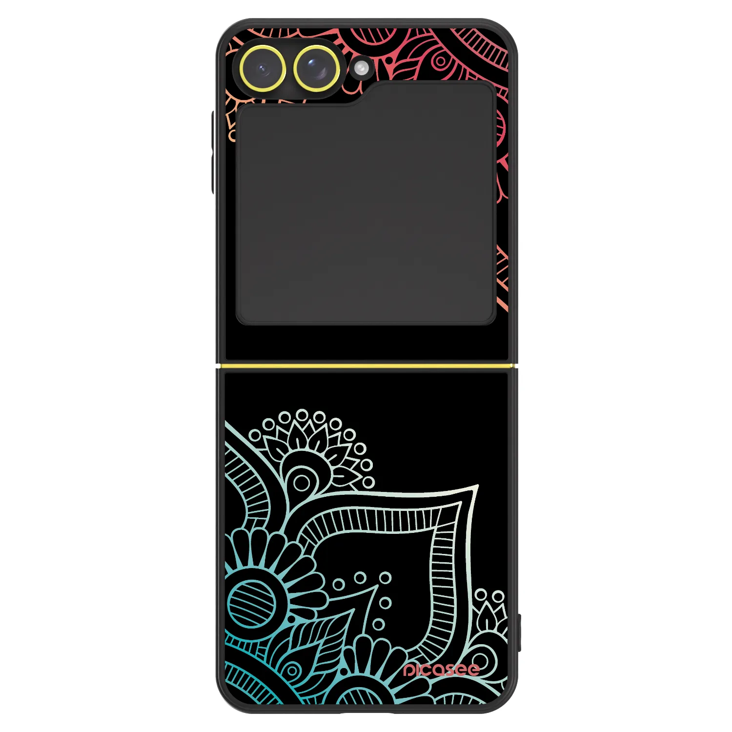 Picasee ULTIMATE CASE pro Samsung Galaxy Z Flip7 FE 5G - Květinový vzor