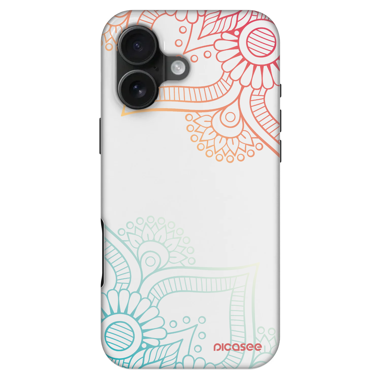 Picasee Fashion Case MagSafe Apple iPhone 16 - Květinový vzor