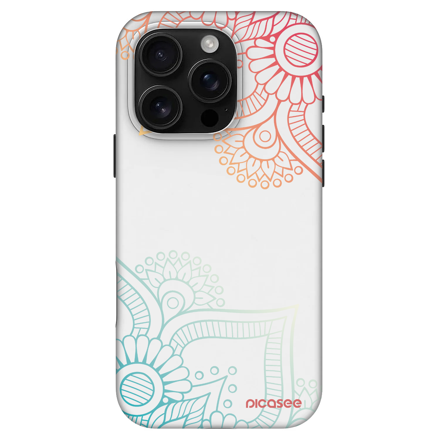 Picasee Fashion Case MagSafe Apple iPhone 16 Pro - Květinový vzor