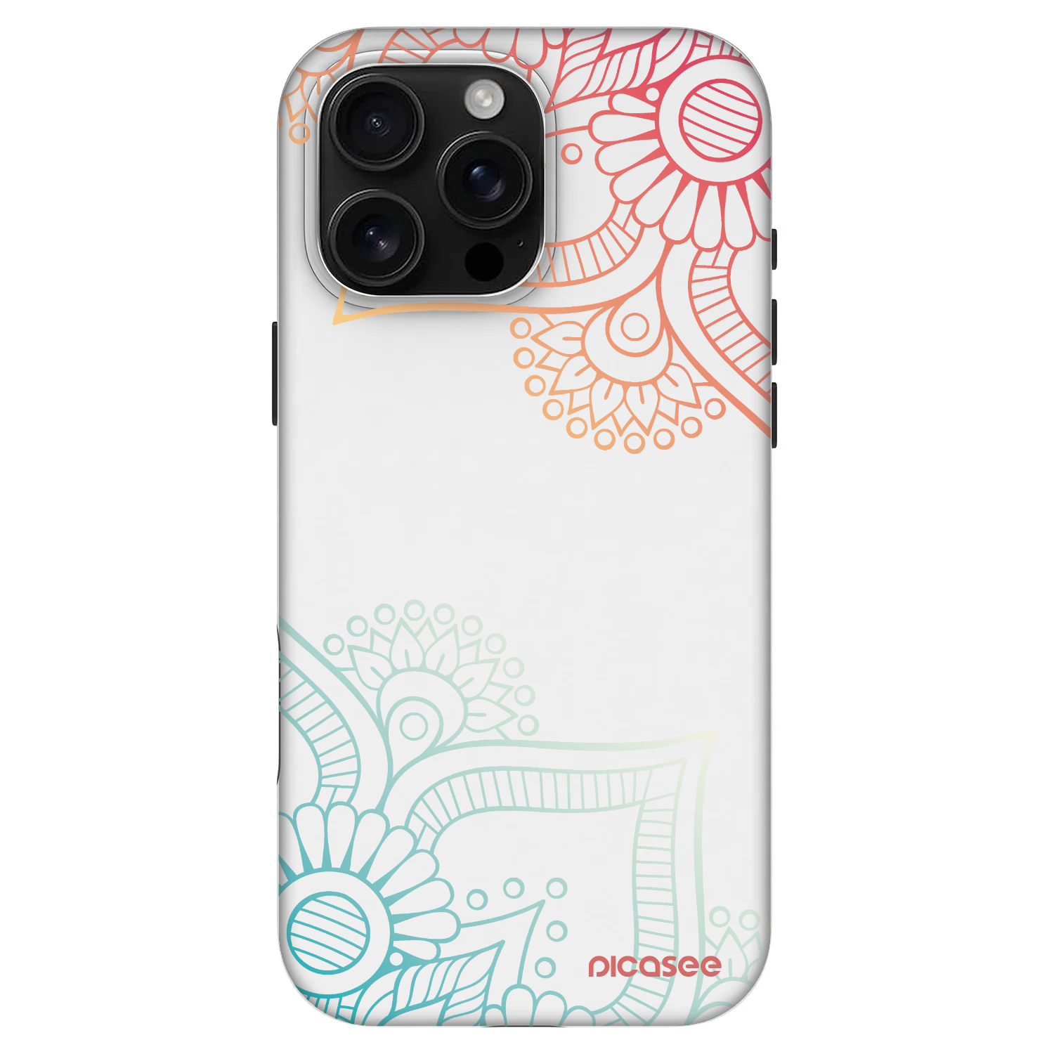 Picasee Fashion Case MagSafe Apple iPhone 16 Pro Max - Květinový vzor