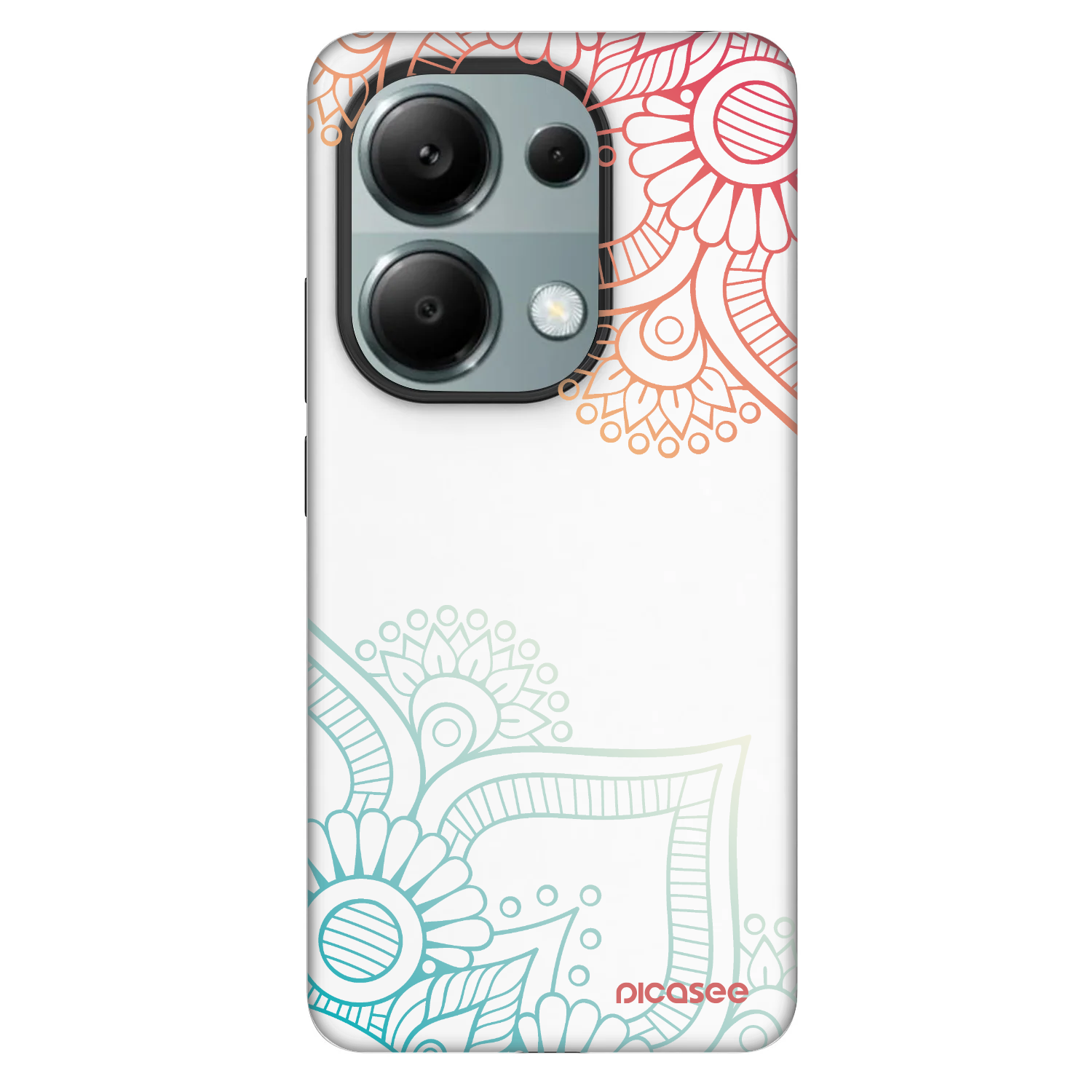 Picasee Fashion Case pro Xiaomi Redmi Note 13 Pro 4G - Květinový vzor