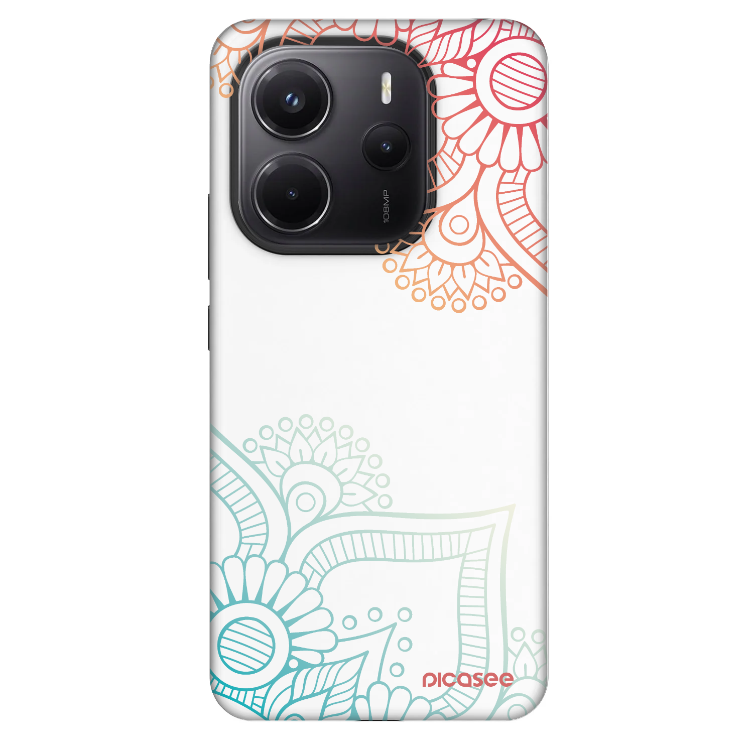 Picasee Fashion Case pro Xiaomi Redmi Note 14 4G - Květinový vzor