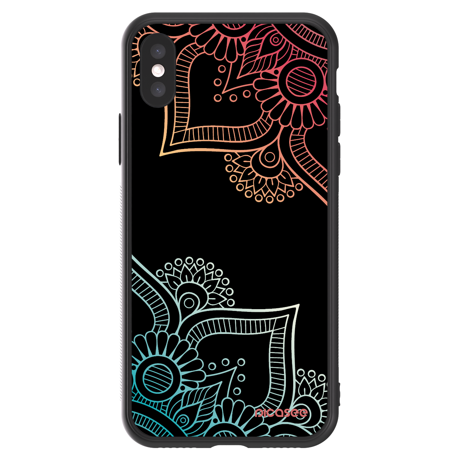 Picasee ULTIMATE CASE pro Apple iPhone X/XS - Květinový vzor
