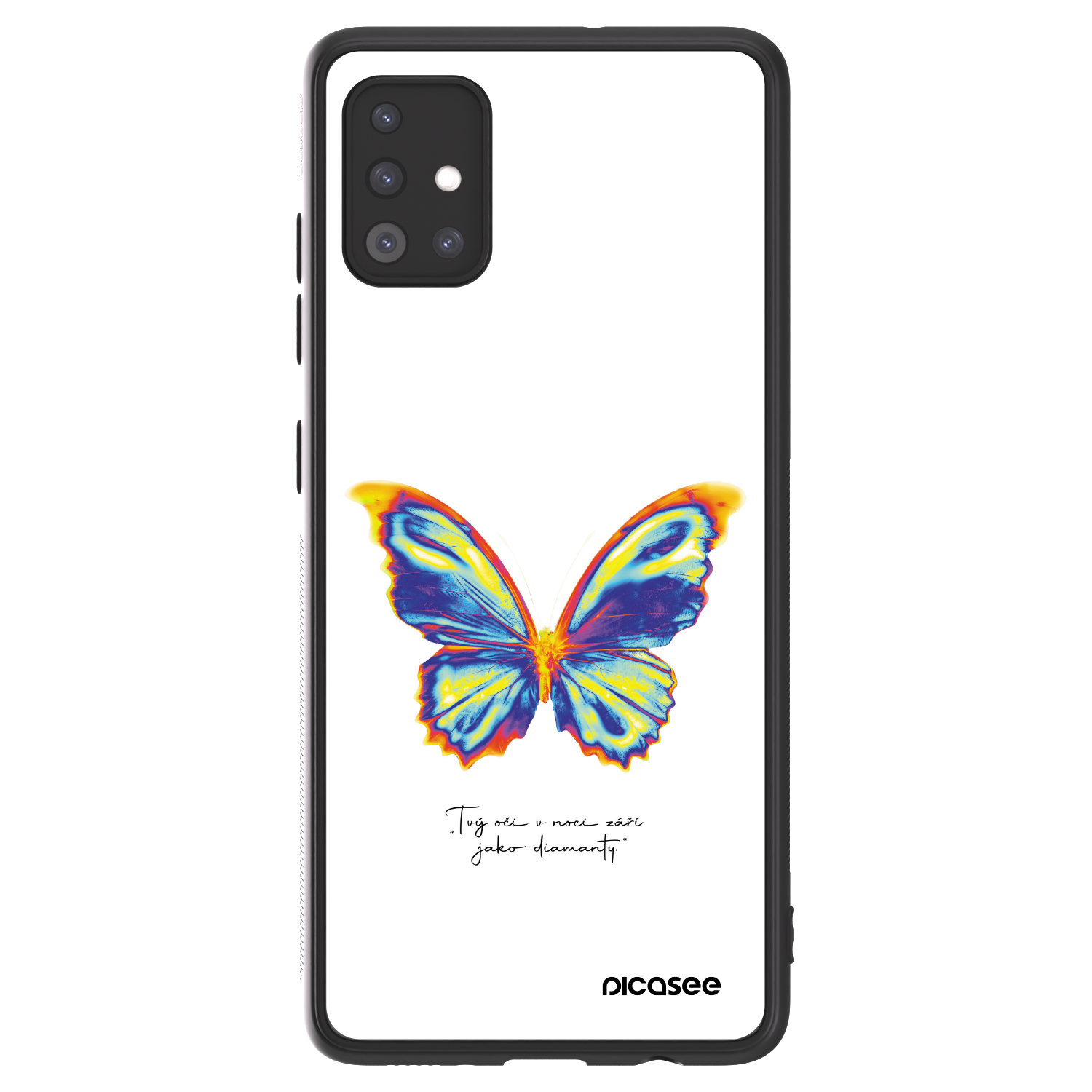 Picasee ULTIMATE CASE pro Samsung Galaxy A51 A515F - Diamanty White