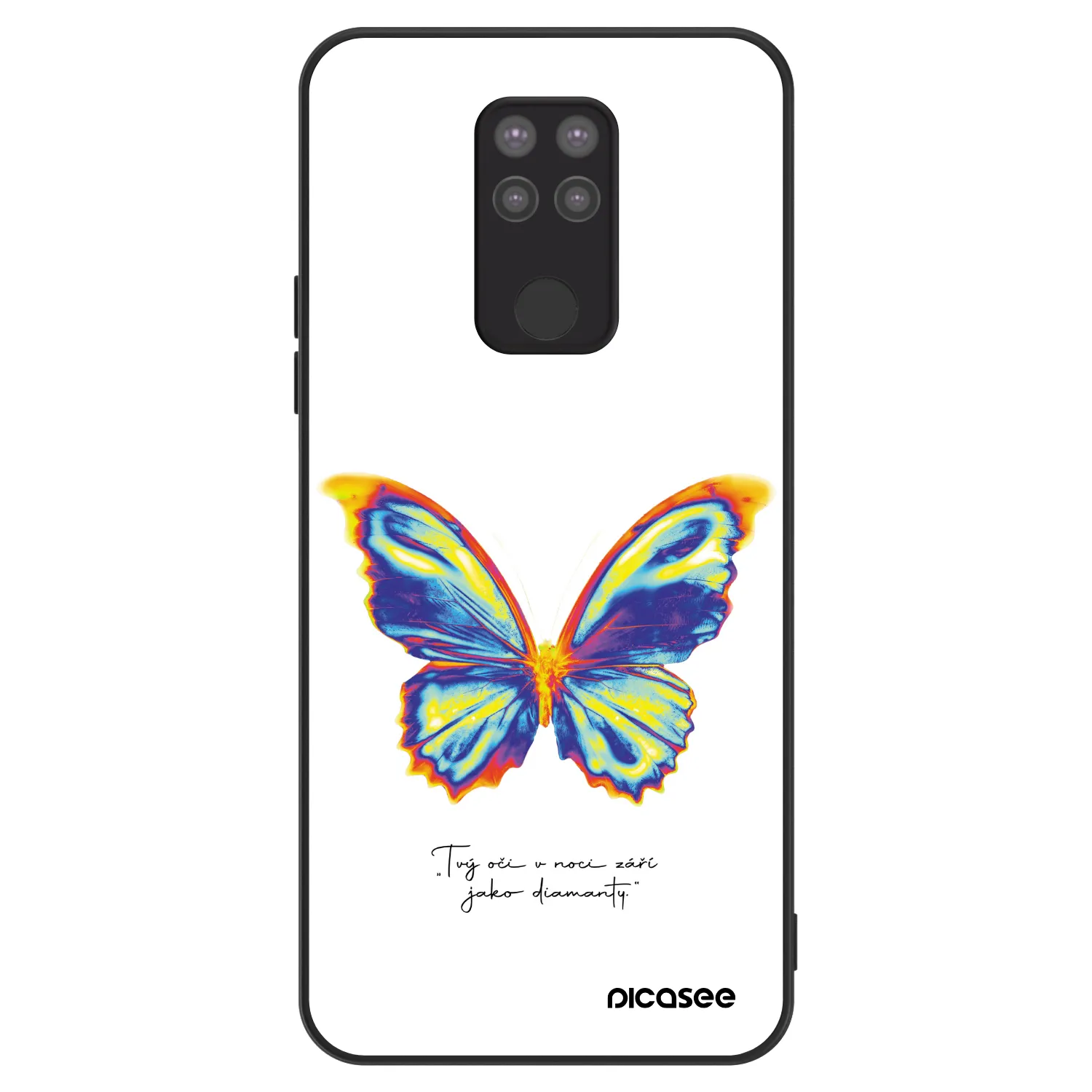 Picasee ULTIMATE CASE pro Xiaomi Redmi Note 9 - Diamanty White