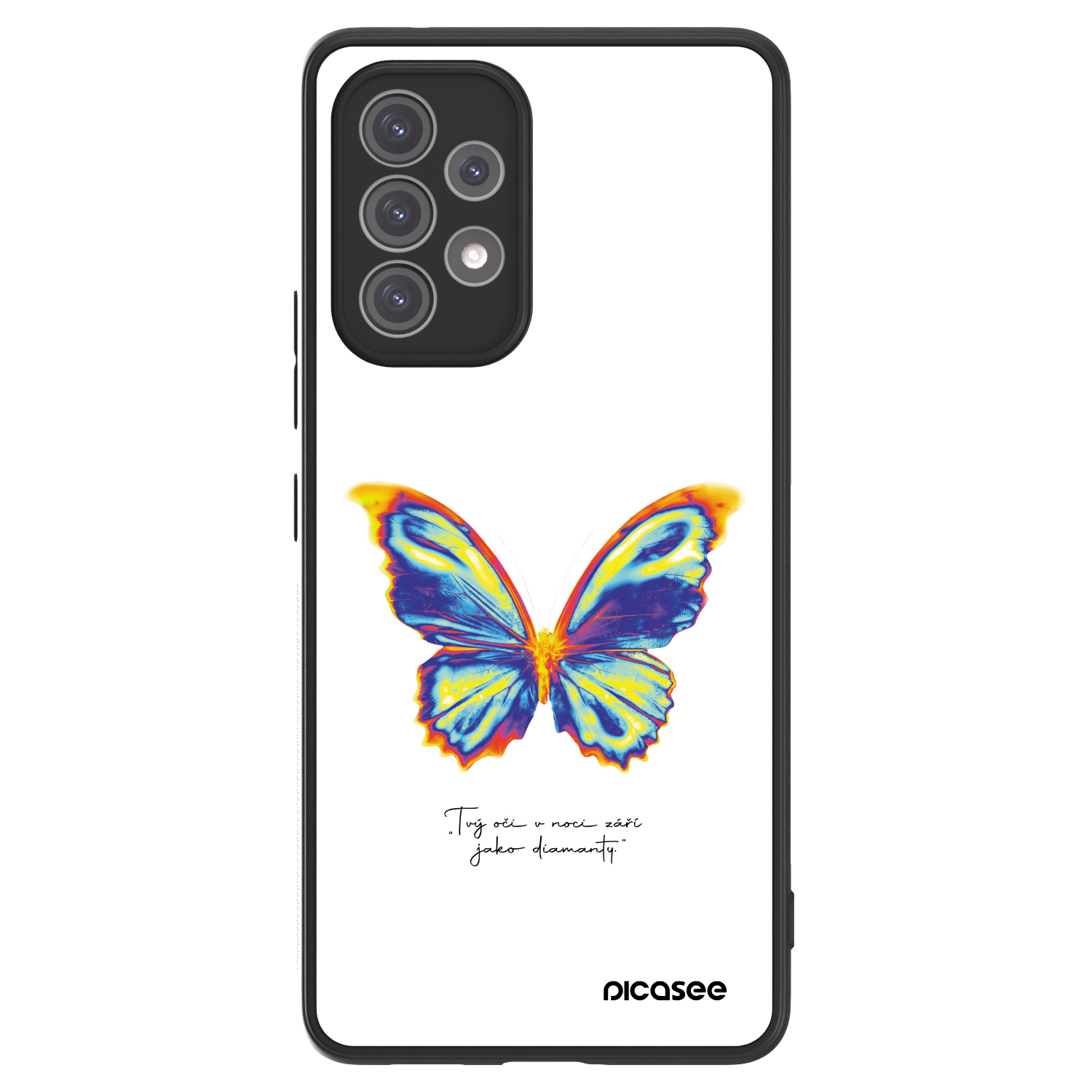 Picasee ULTIMATE CASE pro Samsung Galaxy A52 5G A525F - Diamanty White