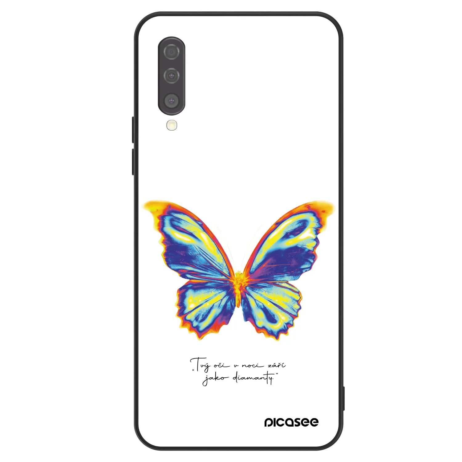 Picasee ULTIMATE CASE pro Samsung Galaxy A50 A505F - Diamanty White