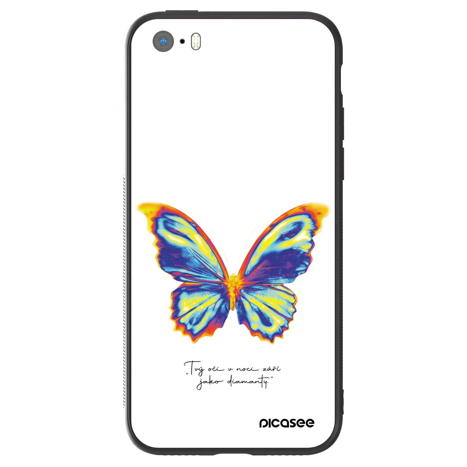 Picasee ULTIMATE CASE pro Apple iPhone 5/5S/SE - Diamanty White