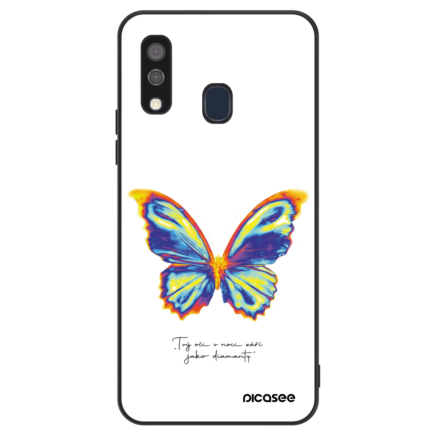 Picasee ULTIMATE CASE pro Samsung Galaxy A40 A405F - Diamanty White
